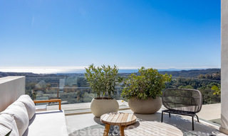 Appartements neufs de luxe andalou, prêts à emménager, modernes, à vendre avec vue sur la mer à Benahavís - Marbella 40243 