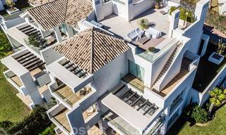 Appartements neufs de luxe andalou, prêts à emménager, modernes, à vendre avec vue sur la mer à Benahavís - Marbella 40245 