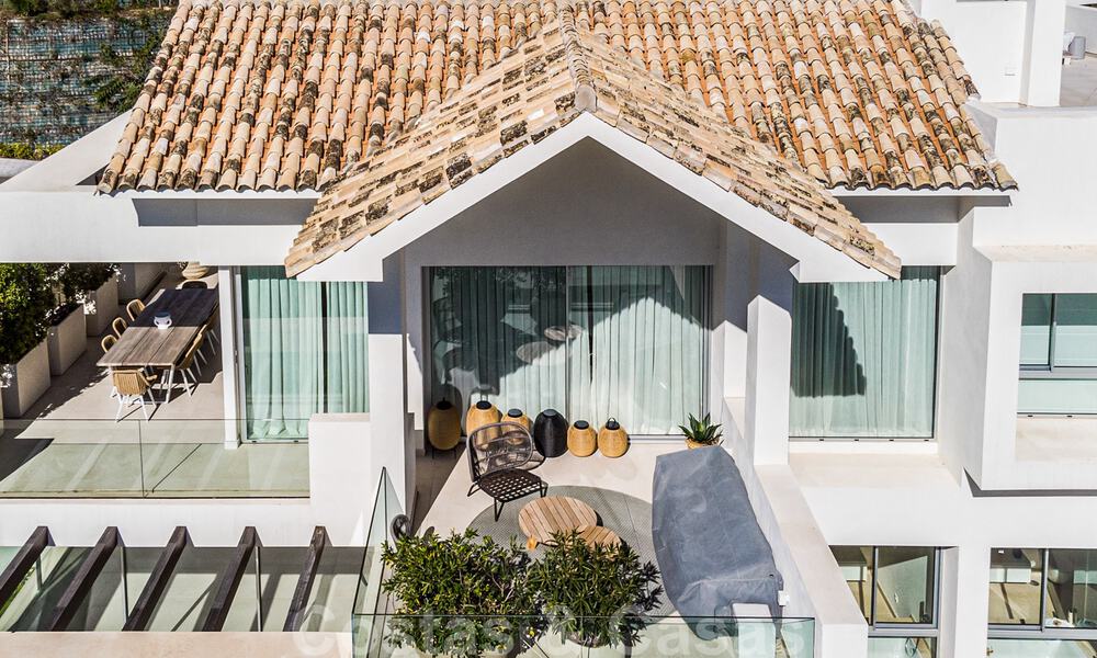 Appartements neufs de luxe andalou, prêts à emménager, modernes, à vendre avec vue sur la mer à Benahavís - Marbella 40246