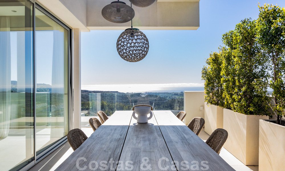 Appartements neufs de luxe andalou, prêts à emménager, modernes, à vendre avec vue sur la mer à Benahavís - Marbella 40247