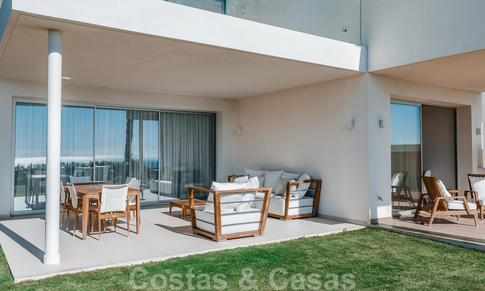 Appartements neufs de luxe andalou, prêts à emménager, modernes, à vendre avec vue sur la mer à Benahavís - Marbella 40253