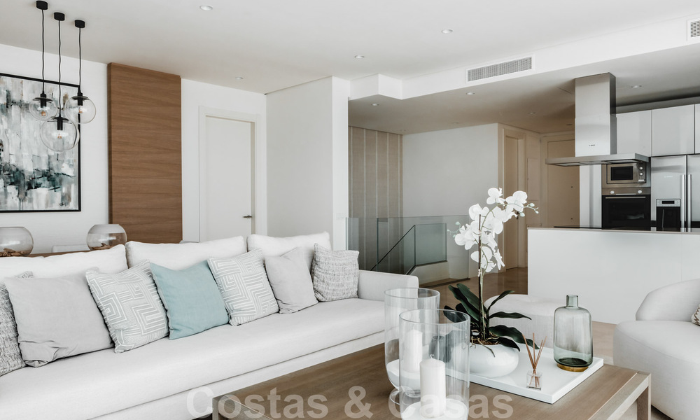 Appartements neufs de luxe andalou, prêts à emménager, modernes, à vendre avec vue sur la mer à Benahavís - Marbella 40254