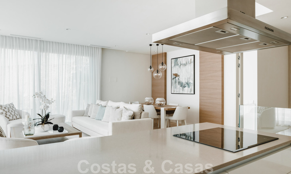 Appartements neufs de luxe andalou, prêts à emménager, modernes, à vendre avec vue sur la mer à Benahavís - Marbella 40257