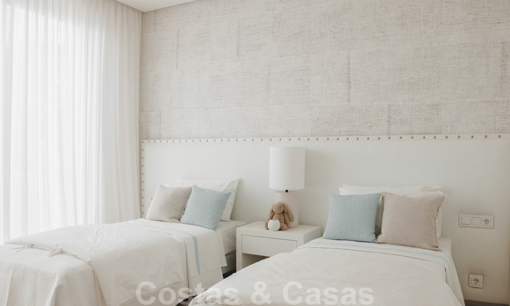 Appartements neufs de luxe andalou, prêts à emménager, modernes, à vendre avec vue sur la mer à Benahavís - Marbella 40261