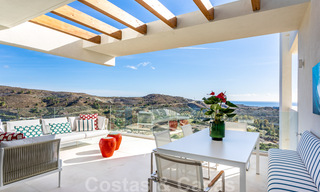Appartements neufs de luxe andalou, prêts à emménager, modernes, à vendre avec vue sur la mer à Benahavís - Marbella 40267 
