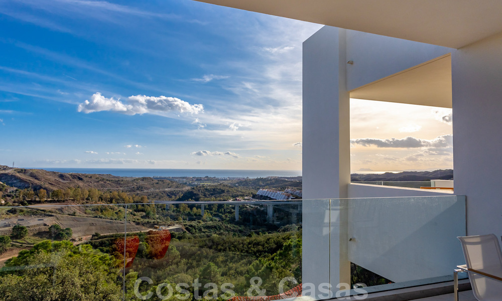 Appartements neufs de luxe andalou, prêts à emménager, modernes, à vendre avec vue sur la mer à Benahavís - Marbella 40269