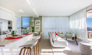 Appartements neufs de luxe andalou, prêts à emménager, modernes, à vendre avec vue sur la mer à Benahavís - Marbella 40272 