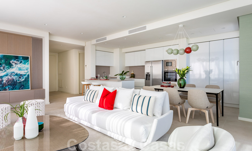 Appartements neufs de luxe andalou, prêts à emménager, modernes, à vendre avec vue sur la mer à Benahavís - Marbella 40273