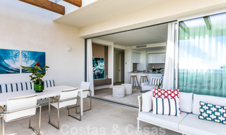 Appartements neufs de luxe andalou, prêts à emménager, modernes, à vendre avec vue sur la mer à Benahavís - Marbella 40276 