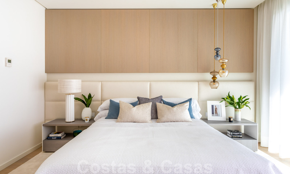 Appartements neufs de luxe andalou, prêts à emménager, modernes, à vendre avec vue sur la mer à Benahavís - Marbella 40278