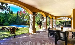 Villa de luxe traditionnelle et méditerranéenne dans la vallée du golf de Nueva Andalucia - Marbella 40285 