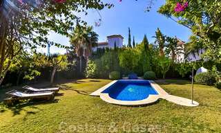 Villa de luxe traditionnelle et méditerranéenne dans la vallée du golf de Nueva Andalucia - Marbella 40286 