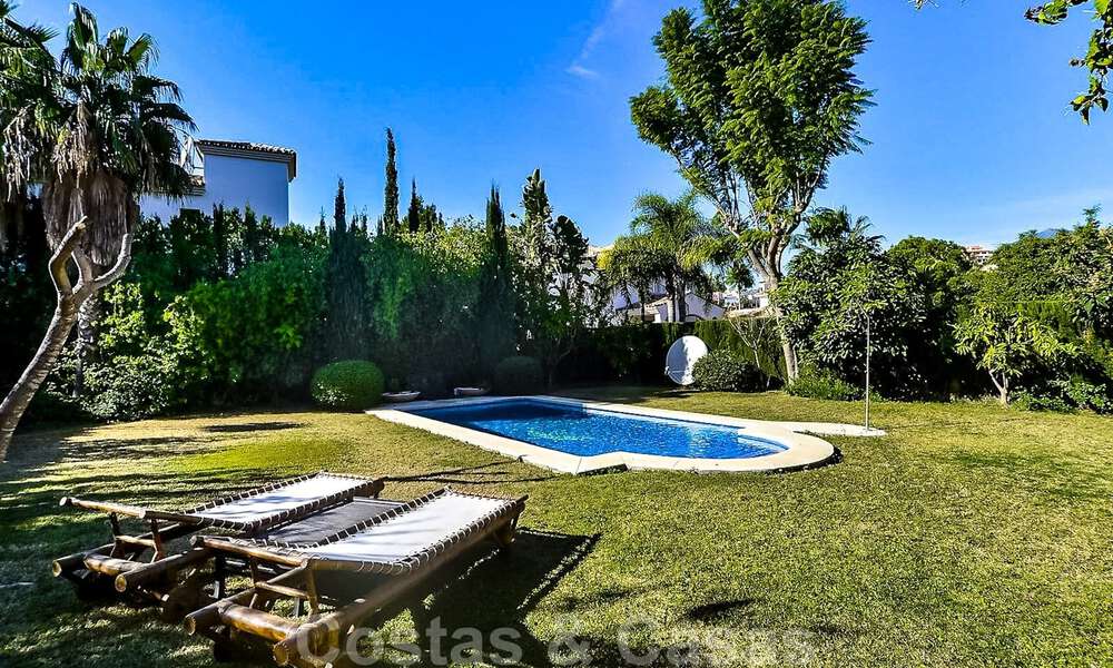 Villa de luxe traditionnelle et méditerranéenne dans la vallée du golf de Nueva Andalucia - Marbella 40287