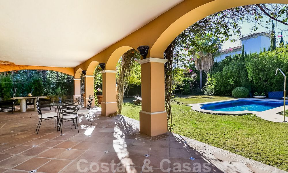 Villa de luxe traditionnelle et méditerranéenne dans la vallée du golf de Nueva Andalucia - Marbella 40288
