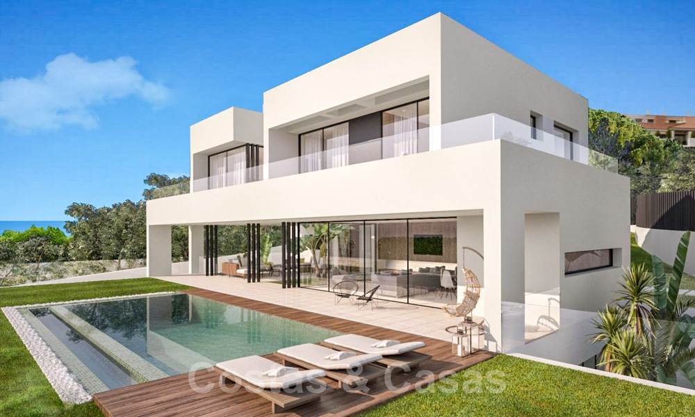 Villas modernes et contemporaines de nouvelle construction à vendre, au cœur du Golden Mile, à Marbella 40346