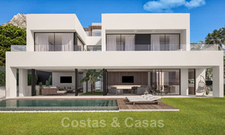 Villas modernes et contemporaines de nouvelle construction à vendre, au cœur du Golden Mile, à Marbella 40348 