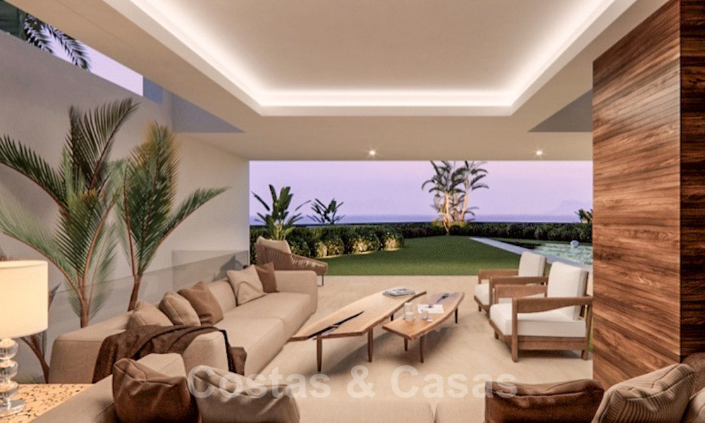 Villas modernes et contemporaines de nouvelle construction à vendre, au cœur du Golden Mile, à Marbella 40350