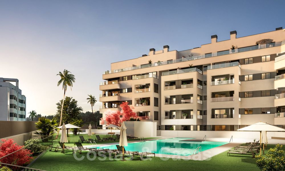 Appartements neufs, prêts à emménager, modernes, à vendre dans le centre de Marbella, à deux pas de la plage 40352