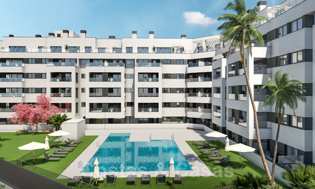 Appartements neufs, prêts à emménager, modernes, à vendre dans le centre de Marbella, à deux pas de la plage 40353