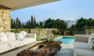 Villas modernes, récemment construites, à vendre au Golden Mile, Marbella 40363 