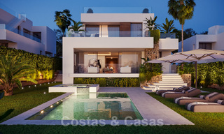 Villas modernes, récemment construites, à vendre au Golden Mile, Marbella 40365 