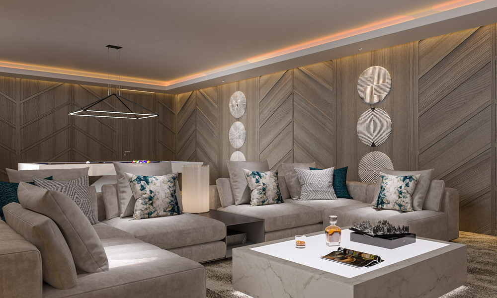 Villas modernes, récemment construites, à vendre au Golden Mile, Marbella 40366