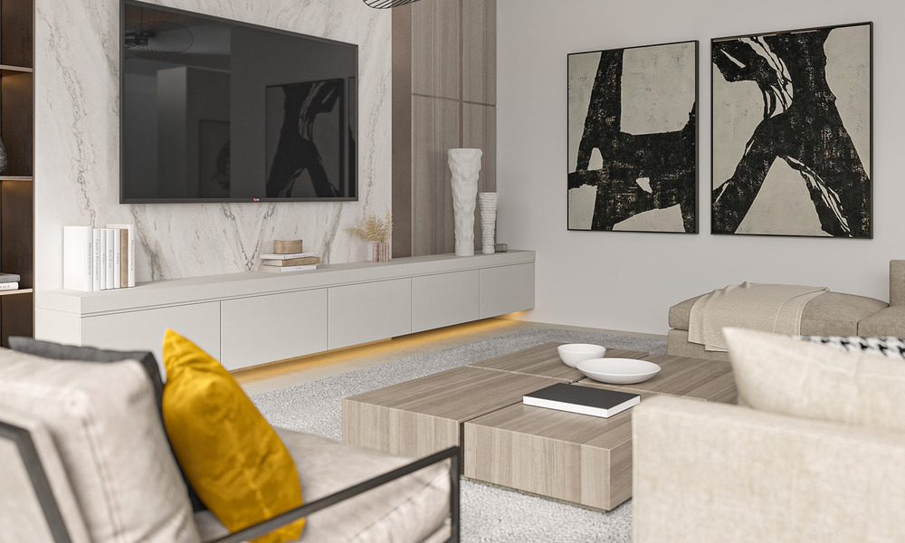 Villas modernes, récemment construites, à vendre au Golden Mile, Marbella 40369