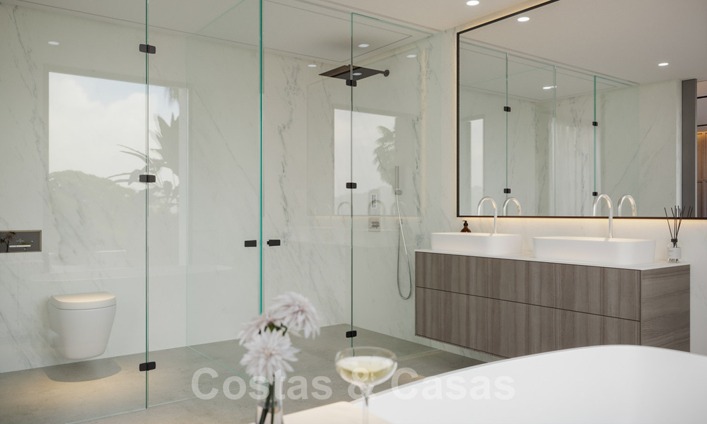 Villas modernes, récemment construites, à vendre au Golden Mile, Marbella 40372