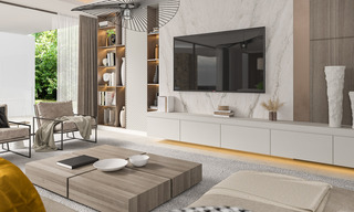 Villas modernes, récemment construites, à vendre au Golden Mile, Marbella 40373 