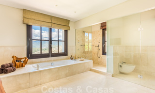Villa espagnole contemporaine à vendre dans le très exclusif complexe La Zagaleta Resort à Marbella - Benahavis 40418 