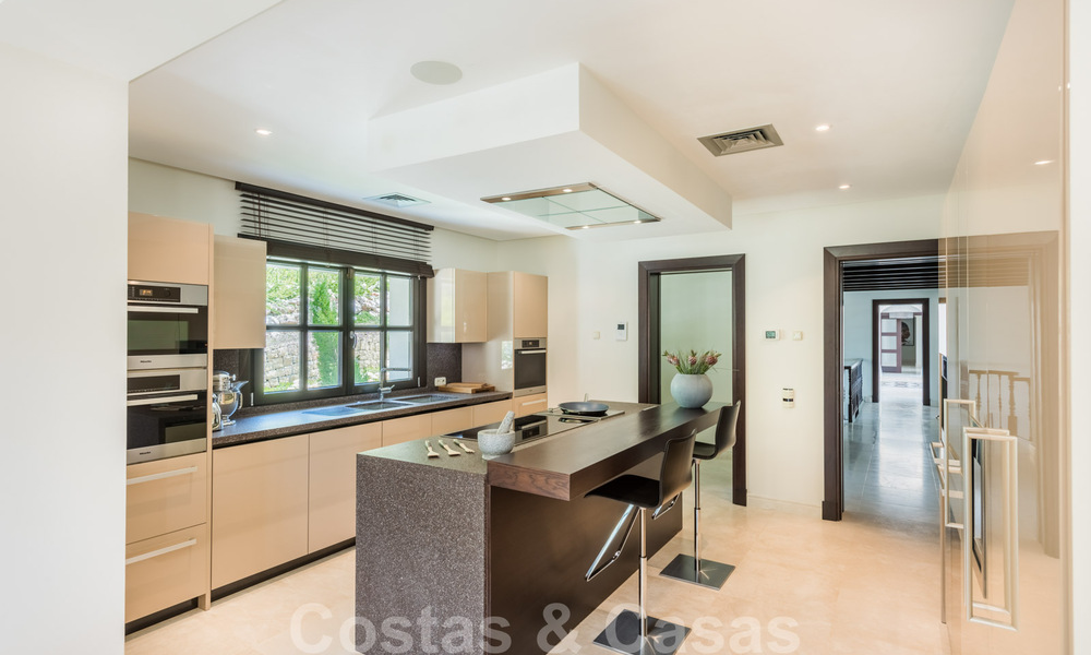 Villa espagnole contemporaine à vendre dans le très exclusif complexe La Zagaleta Resort à Marbella - Benahavis 40420
