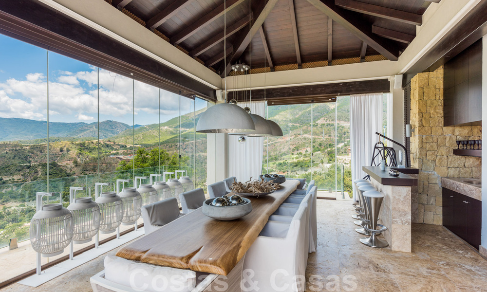 Villa espagnole contemporaine à vendre dans le très exclusif complexe La Zagaleta Resort à Marbella - Benahavis 40422