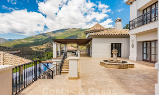 Villa espagnole contemporaine à vendre dans le très exclusif complexe La Zagaleta Resort à Marbella - Benahavis 40425 
