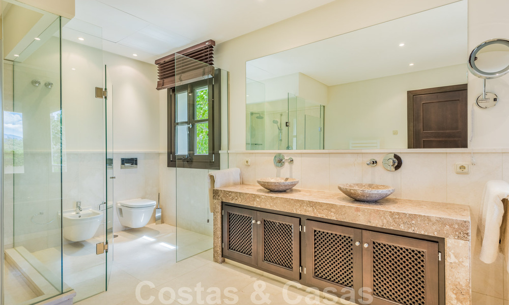 Villa espagnole contemporaine à vendre dans le très exclusif complexe La Zagaleta Resort à Marbella - Benahavis 40426