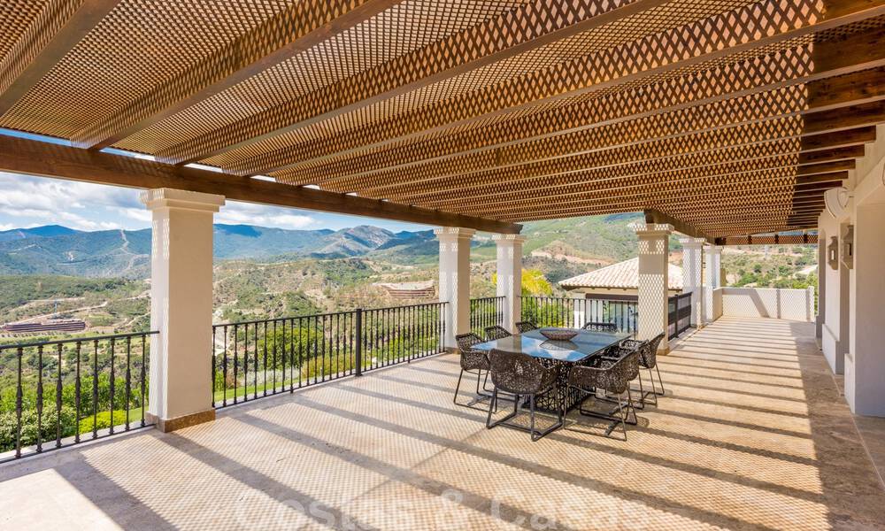 Villa espagnole contemporaine à vendre dans le très exclusif complexe La Zagaleta Resort à Marbella - Benahavis 40427