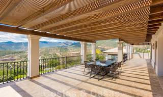 Villa espagnole contemporaine à vendre dans le très exclusif complexe La Zagaleta Resort à Marbella - Benahavis 40427 