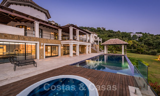 Villa espagnole contemporaine à vendre dans le très exclusif complexe La Zagaleta Resort à Marbella - Benahavis 40429 