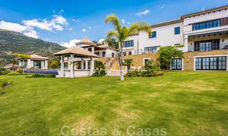 Villa espagnole contemporaine à vendre dans le très exclusif complexe La Zagaleta Resort à Marbella - Benahavis 40436 