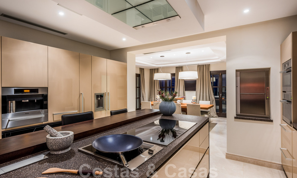 Villa espagnole contemporaine à vendre dans le très exclusif complexe La Zagaleta Resort à Marbella - Benahavis 40439