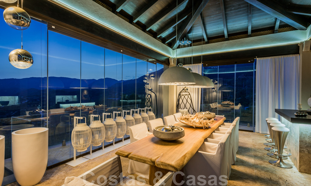 Villa espagnole contemporaine à vendre dans le très exclusif complexe La Zagaleta Resort à Marbella - Benahavis 40443