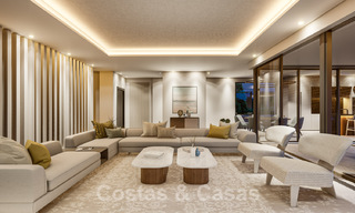 Fantastique villa neuve sur plan, à vendre, dans un quartier de San Pedro à Marbella, en bord de mer 40542 
