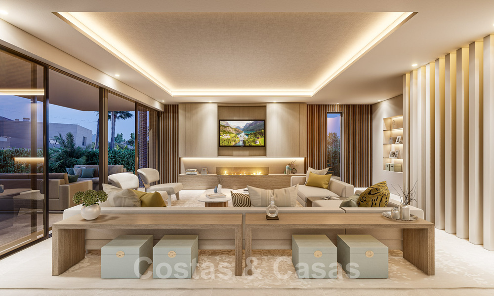 Fantastique villa neuve sur plan, à vendre, dans un quartier de San Pedro à Marbella, en bord de mer 40543