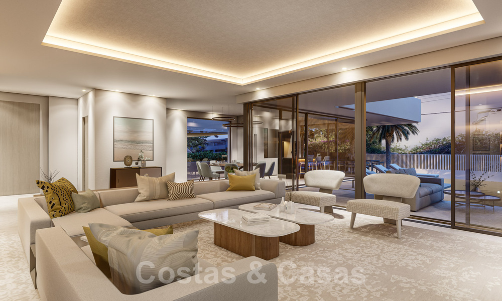 Fantastique villa neuve sur plan, à vendre, dans un quartier de San Pedro à Marbella, en bord de mer 40544