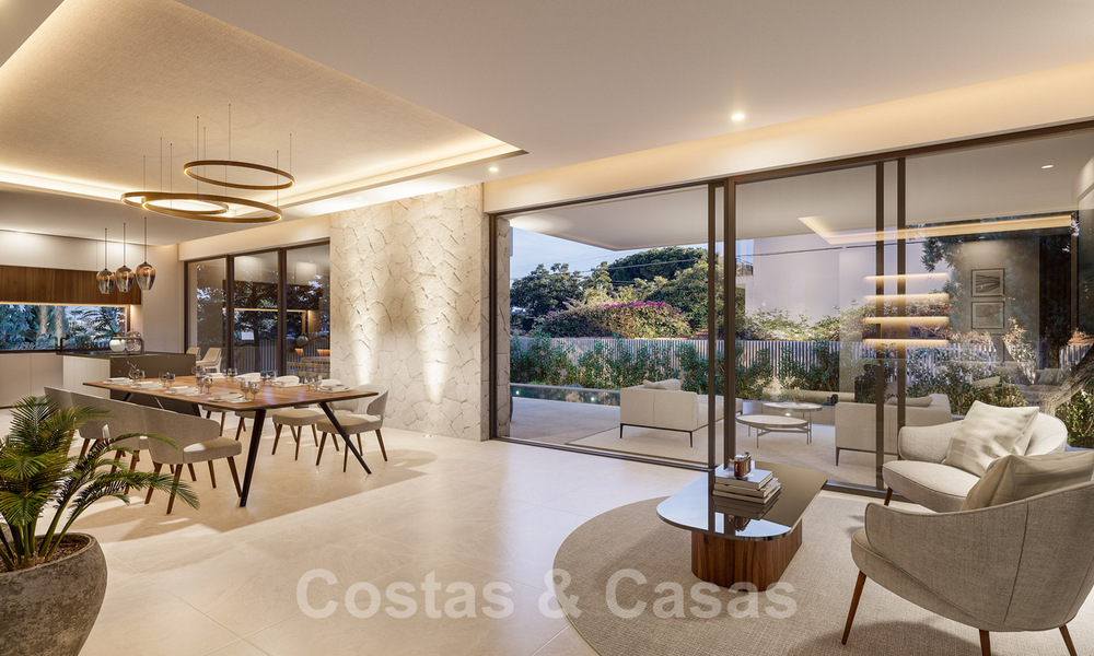 Villa moderne de construction neuve à vendre à distance de marche de la plage, à San Pedro de Alcantara, Marbella 40551