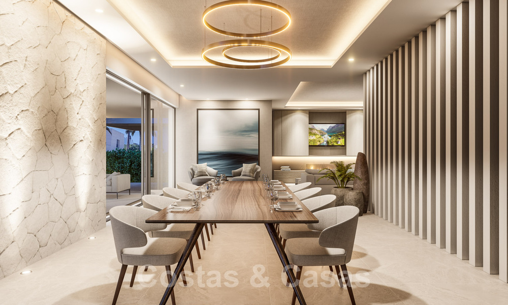 Villa moderne de construction neuve à vendre à distance de marche de la plage, à San Pedro de Alcantara, Marbella 40552