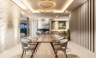Villa moderne de construction neuve à vendre à distance de marche de la plage, à San Pedro de Alcantara, Marbella 40552 