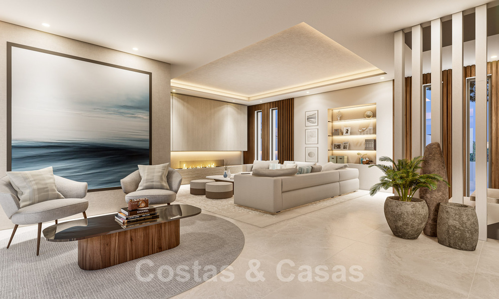 Villa moderne de construction neuve à vendre à distance de marche de la plage, à San Pedro de Alcantara, Marbella 40553