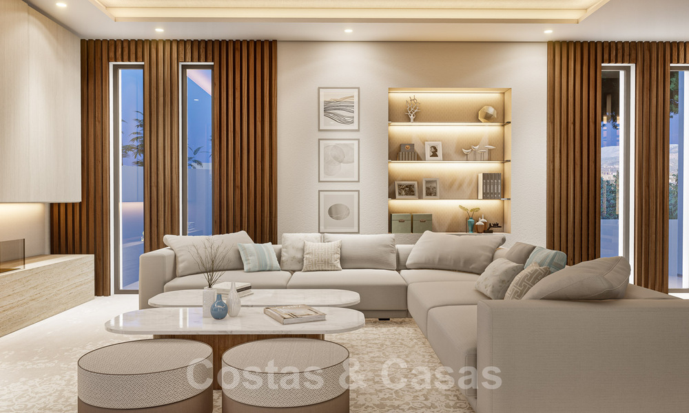 Villa moderne de construction neuve à vendre à distance de marche de la plage, à San Pedro de Alcantara, Marbella 40558