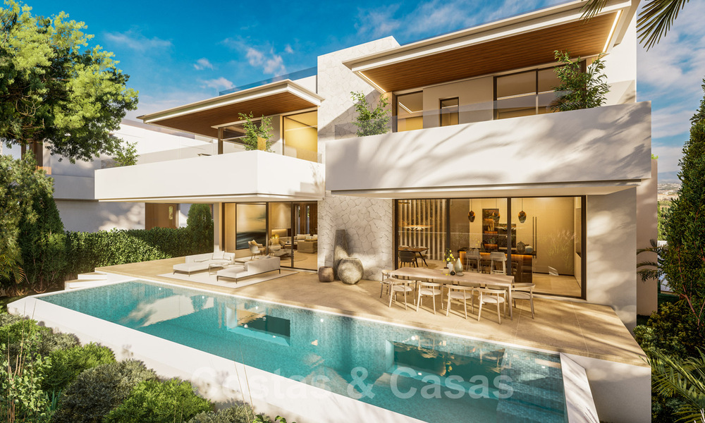 Villa moderne de construction neuve à vendre à distance de marche de la plage, à San Pedro de Alcantara, Marbella 40562