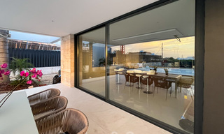 Luxueuses villas de construction neuve à vendre, avec vue sur la mer, dans une communauté fermée, sur le Golden Mile de Marbella 41142 